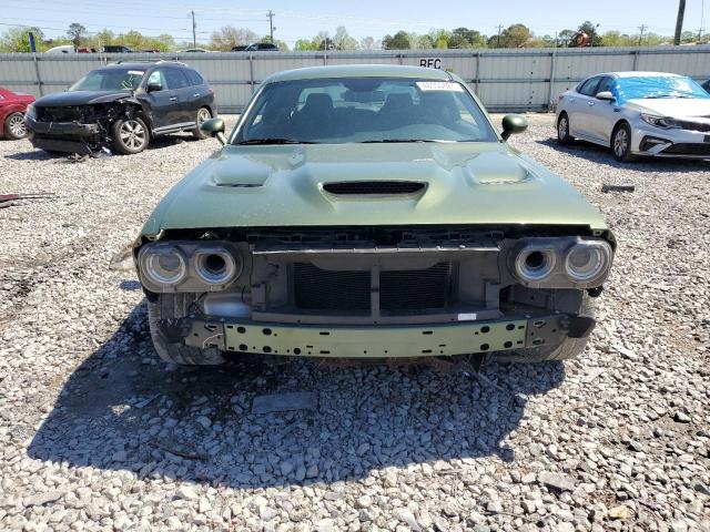2C3CDZFJ0NH229808 - 2022 DODGE CHALLENGER R/T SCAT PACK GREEN photo 5