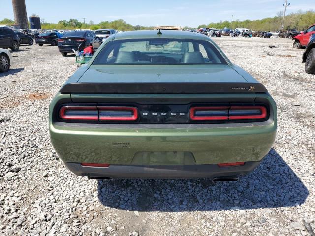 2C3CDZFJ0NH229808 - 2022 DODGE CHALLENGER R/T SCAT PACK GREEN photo 6