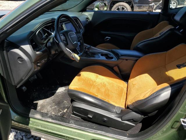 2C3CDZFJ0NH229808 - 2022 DODGE CHALLENGER R/T SCAT PACK GREEN photo 7