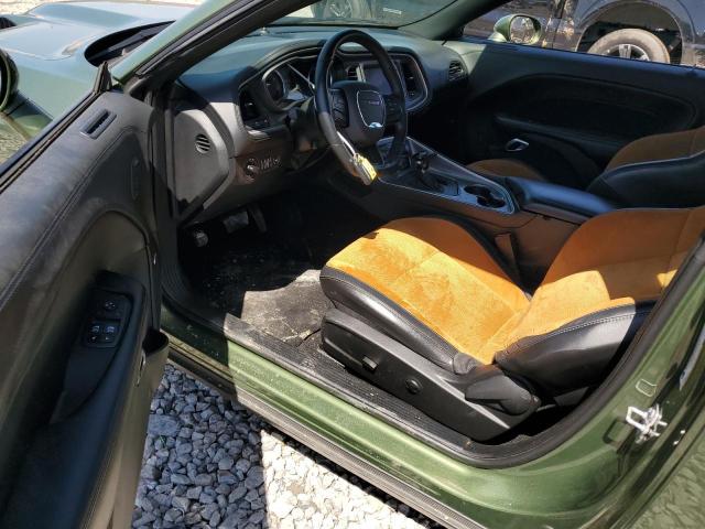 2C3CDZFJ0NH229808 - 2022 DODGE CHALLENGER R/T SCAT PACK GREEN photo 8