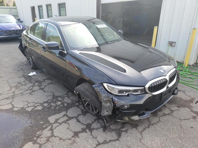 3MW5R7J04M8C11505 - 2021 BMW 330XI BLACK photo 4