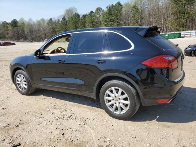 WP1AA2A27DLA10850 - 2013 PORSCHE CAYENNE BLACK photo 2