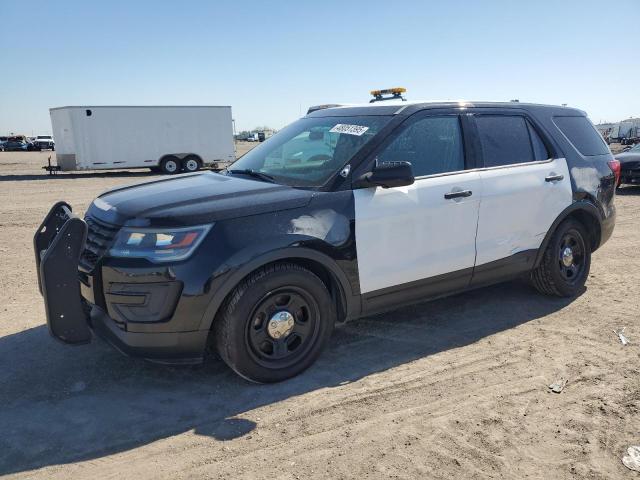 1FM5K8AR5HGB22878 - 2017 FORD EXPLORER POLICE INTERCEPTOR 双色 照片 1