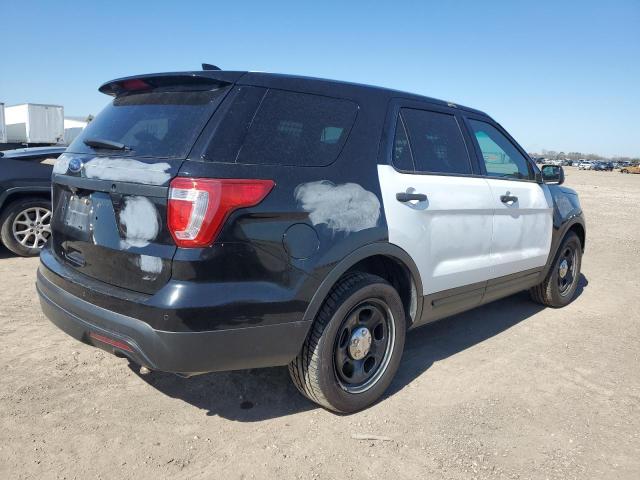 1FM5K8AR5HGB22878 - 2017 FORD EXPLORER POLICE INTERCEPTOR 双色 照片 3