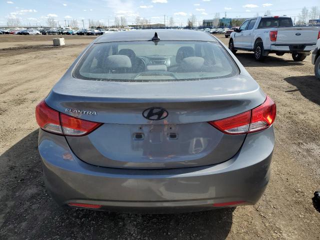 5NPDH4AE3DH156151 - 2013 HYUNDAI ELANTRA GLS GRAY photo 6