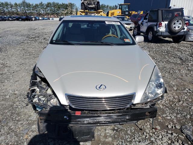 JTHBA30G755115692 - 2005 LEXUS ES 330 SILVER photo 5