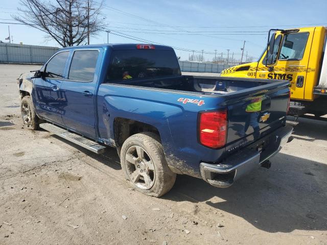 3GCUKRECXHG198175 - 2017 CHEVROLET SILVERADO K1500 LT BLUE photo 2