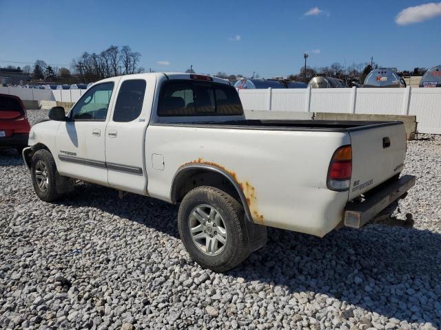 5TBBT44143S428125 - 2003 TOYOTA TUNDRA ACCESS CAB SR5 WHITE photo 2