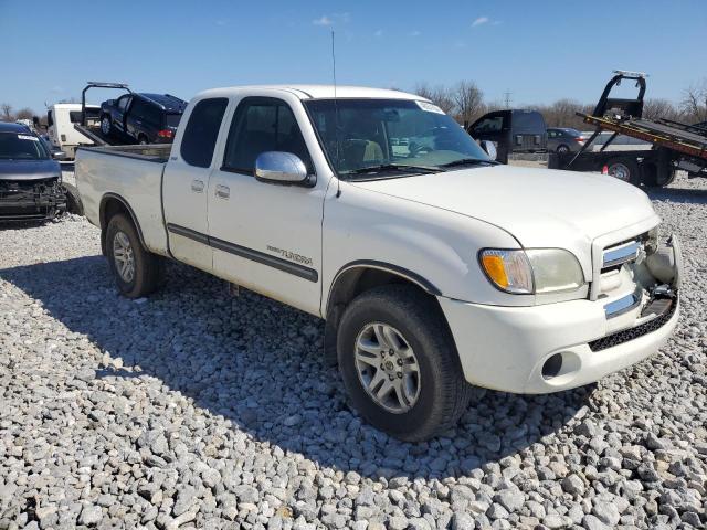 5TBBT44143S428125 - 2003 TOYOTA TUNDRA ACCESS CAB SR5 WHITE photo 4