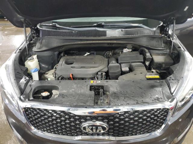 5XYPGDA34GG105610 - 2016 KIA SORENTO LX GRAY photo 11