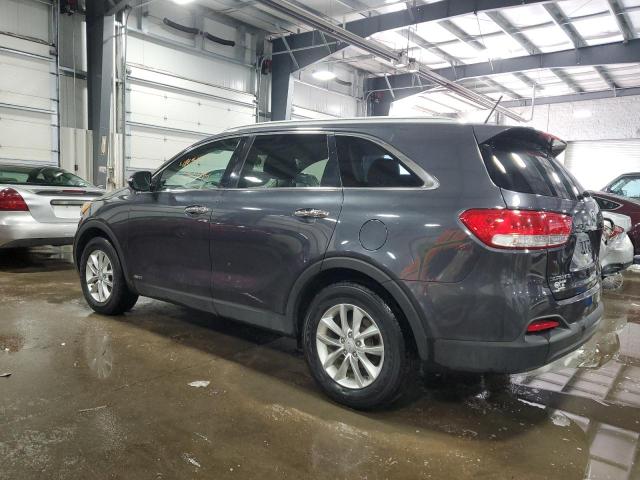 5XYPGDA34GG105610 - 2016 KIA SORENTO LX GRAY photo 2