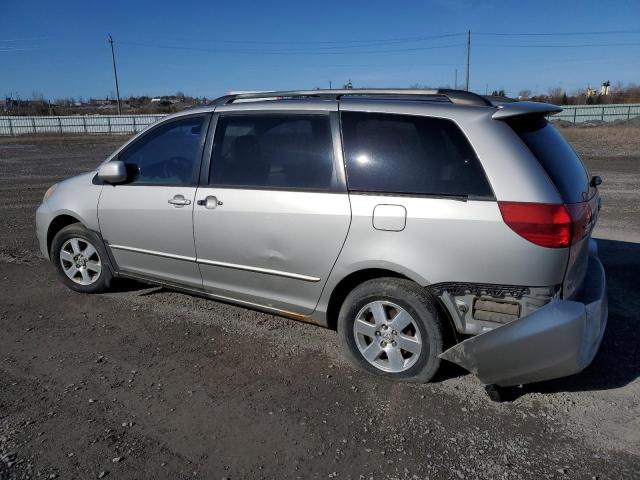 5TDZA22C64S193071 - 2004 TOYOTA SIENNA XLE SILVER photo 2