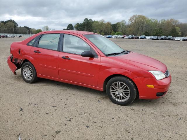 1FAFP34N75W252058 - 2005 FORD FOCUS ZX4 RED photo 4