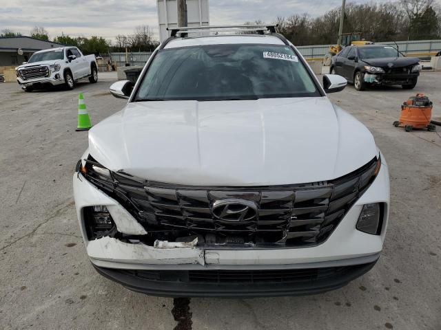 5NMJC3AEXNH097982 - 2022 HYUNDAI TUCSON SEL WHITE photo 5