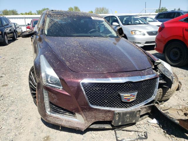 1G6AS5S34E0161447 - 2014 CADILLAC CTS PERFORMANCE COLLECTION BURGUNDY photo 5