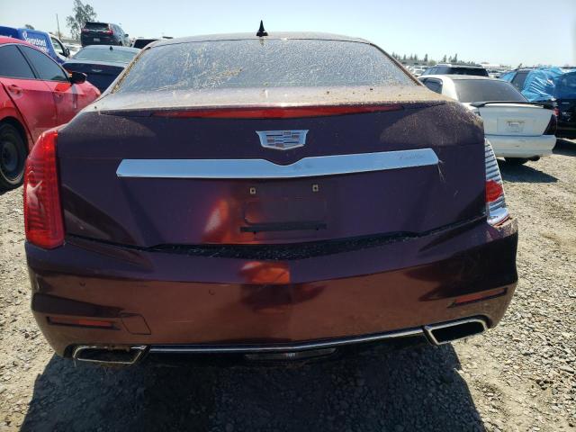 1G6AS5S34E0161447 - 2014 CADILLAC CTS PERFORMANCE COLLECTION Бордовый фото 6