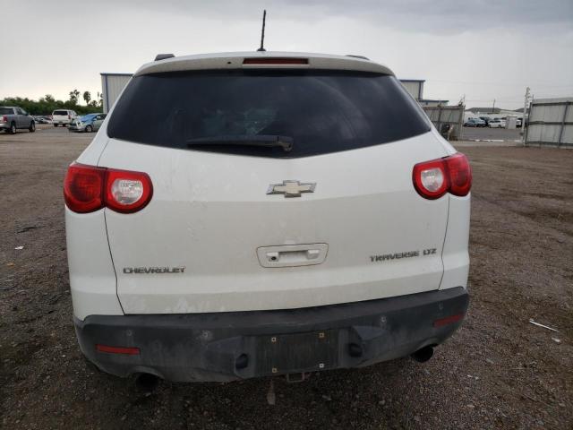 1GNEV33D19S108059 - 2009 CHEVROLET TRAVERSE LTZ WHITE photo 6