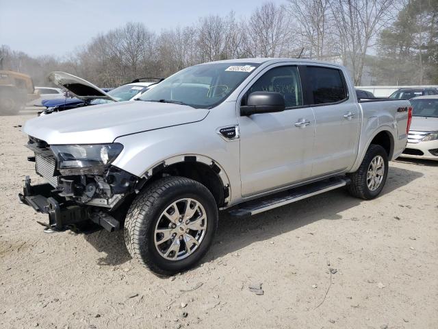 1FTER4FH5KLB10186 - 2019 FORD RANGER XL SILVER photo 1