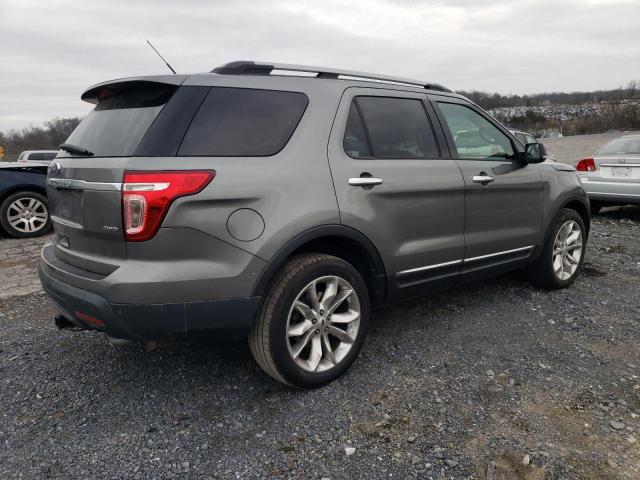 1FM5K8D81DGB17495 - 2013 FORD EXPLORER XLT GRAY photo 3