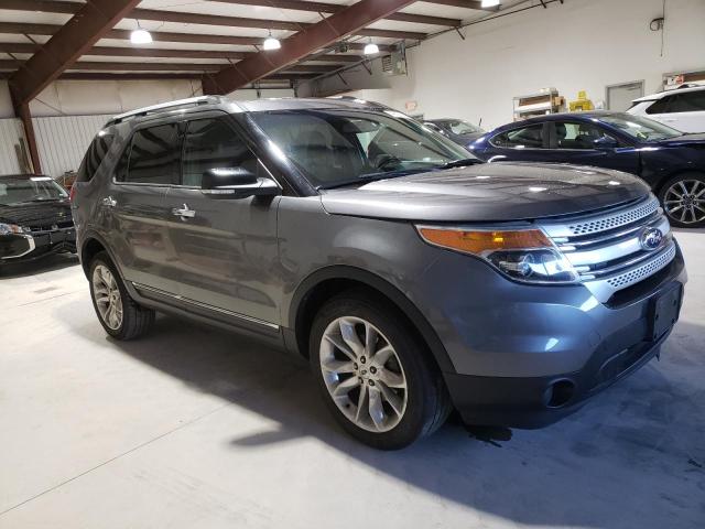 1FM5K8D81DGB17495 - 2013 FORD EXPLORER XLT GRAY photo 4