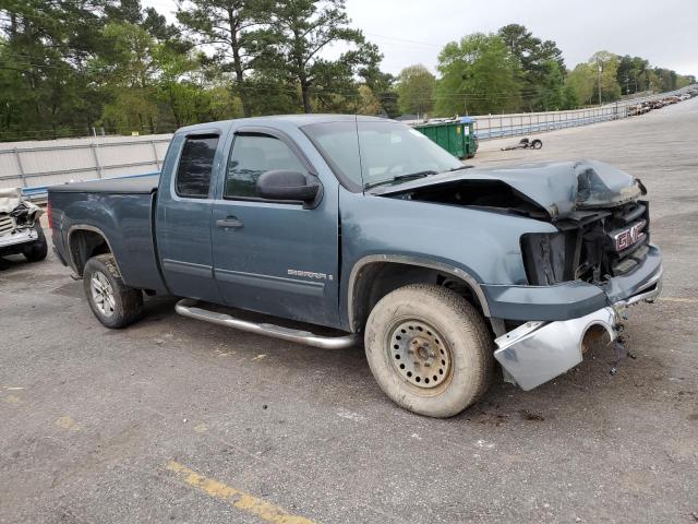 1GTEC29J59Z270208 - 2009 GMC SIERRA C1500 SLE BLUE photo 4