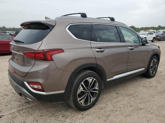 5NMS33AA2LH175976 - 2020 HYUNDAI SANTA FE SEL BROWN photo 3