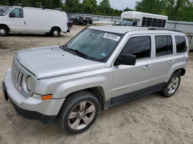 1C4NJPFA1DD260644 - 2013 JEEP PATRIOT LATITUDE GRAY photo 1