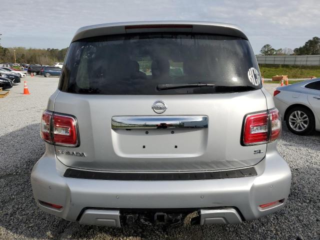 JN8AY2ND6JX001476 - 2018 NISSAN ARMADA SV SILVER photo 6