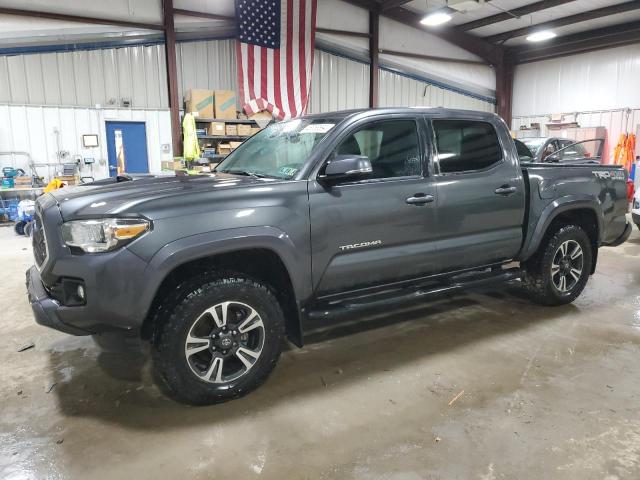 3TMCZ5AN8KM207374 - 2019 TOYOTA TACOMA DOUBLE CAB CHARCOAL photo 1