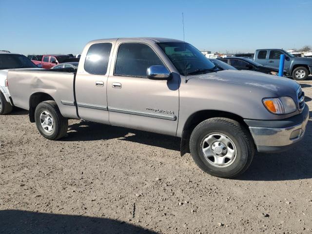 5TBRT34171S158183 - 2001 TOYOTA TUNDRA ACCESS CAB ნაცრისფერი ფოტო 4