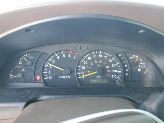 5TBRT34171S158183 - 2001 TOYOTA TUNDRA ACCESS CAB ნაცრისფერი ფოტო 9