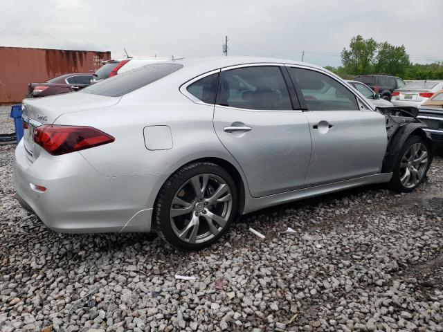 JN1BY1AP8FM541949 - 2015 INFINITI Q70 3.7 SILVER photo 3