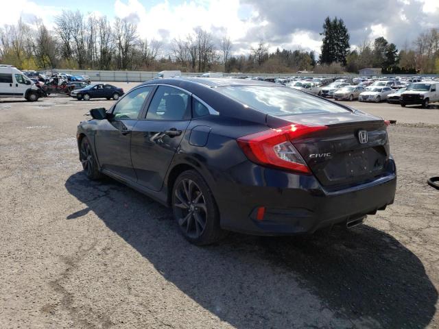 19XFC2F89KE211119 - 2019 HONDA CIVIC SPORT 灰色 照片 2