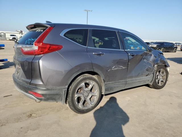 7FARW1H57JE010012 - 2018 HONDA CR-V EX GRAY photo 3