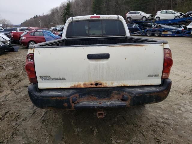 5TEUX42N79Z599716 - 2009 TOYOTA TACOMA ACCESS CAB WHITE photo 6