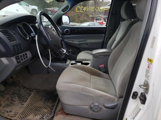 5TEUX42N79Z599716 - 2009 TOYOTA TACOMA ACCESS CAB თეთრი ფოტო 7