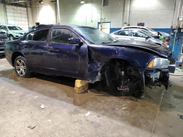 2C3CDXHG6CH208884 - 2012 DODGE CHARGER SXT BLUE photo 4