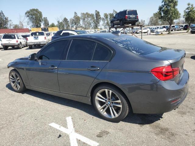 WBA8E9G55GNT43651 - 2016 BMW 328 I SULEV GRAY photo 2