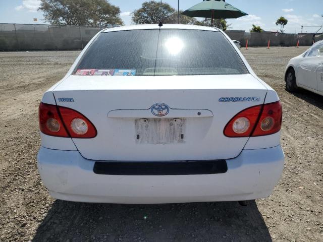 1NXBR32E55Z544045 - 2005 TOYOTA COROLLA CE WHITE photo 6