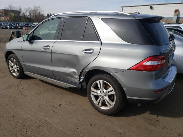 4JGDA5HB4FA509508 - 2015 MERCEDES-BENZ ML 350 4MATIC SILVER photo 2