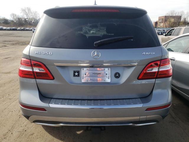 4JGDA5HB4FA509508 - 2015 MERCEDES-BENZ ML 350 4MATIC SILVER photo 6