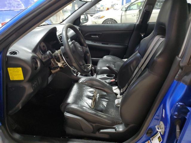 JF1GD74647G512779 - 2007 SUBARU IMPREZA WRX BLUE photo 7