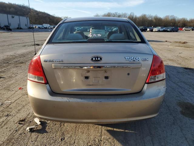 KNAFE222495618618 - 2009 KIA SPECTRA EX BEIGE photo 6