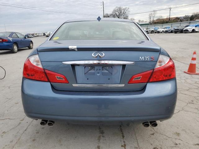 JNKCY01E29M800366 - 2009 INFINITI M35 BASE BLUE photo 6