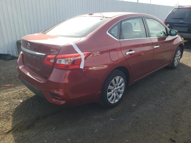 3N1AB7AP0GY267841 - 2016 NISSAN SENTRA S RED photo 3