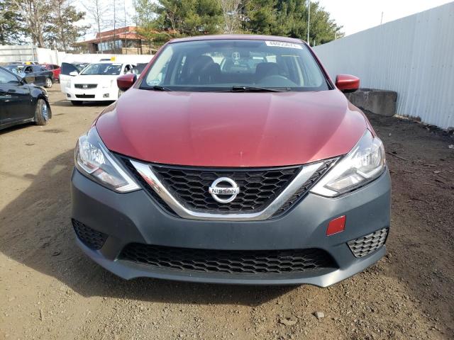 3N1AB7AP0GY267841 - 2016 NISSAN SENTRA S RED photo 5