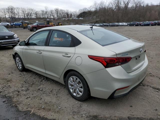 3KPC24A35KE042021 - 2019 HYUNDAI ACCENT SE BEIGE photo 2