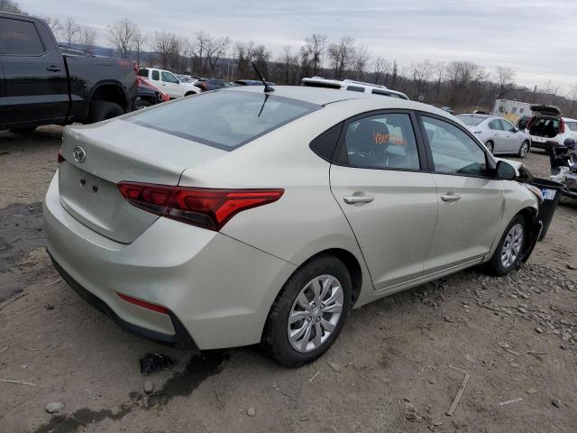 3KPC24A35KE042021 - 2019 HYUNDAI ACCENT SE BEIGE photo 3