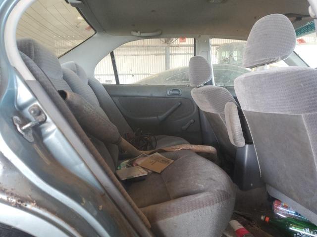 2HGEJ6611YH517547 - 2000 HONDA CIVIC BASE TURQUOISE photo 10