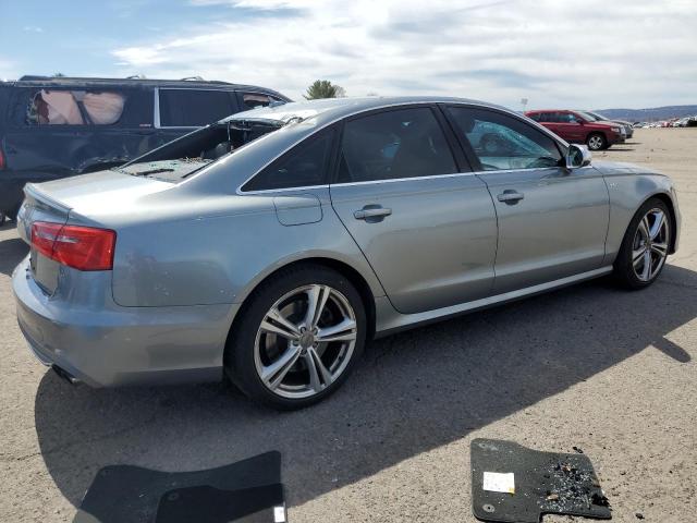 WAUJ2AFC9DN080605 - 2013 AUDI S6 GRAY photo 3